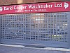 The K90 Prestige Plus: polycarbonate inserts behind the cutouts in the curtain make this a very secure shopfront roller shutter.